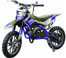Dirt Bike 49cc Mini Crosser modell 709, blå