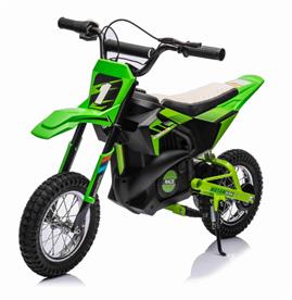 Dirt Bike EL 250W 24V Cross, grön-13