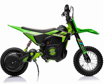 Dirt Bike EL 250W 24V Cross, grön-2