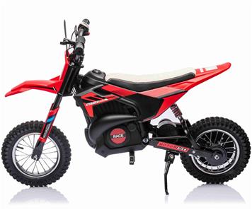 Dirt Bike EL 250W 24V Cross, röd