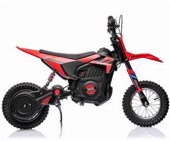 Dirt Bike EL 250W 24V Cross, röd-2