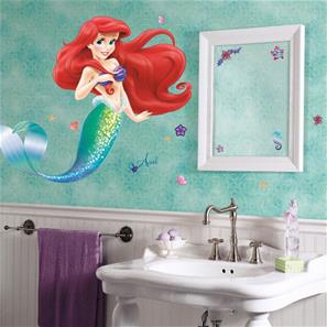 Disney Ariel Den lilla sjöjungfrun Gigant Wallstickers-3