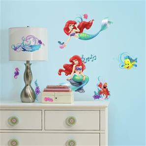 Disney Ariel Den lilla sjöjungfrun Wallstickers