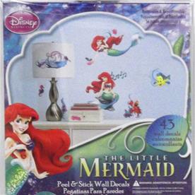 Disney Ariel Den lilla sjöjungfrun Wallstickers-5