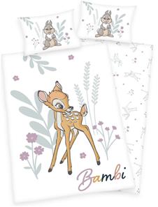Disney Bambi Sängkläder 100x135 cm - 100 procent bomull - GRÖN av OEKO-TEX