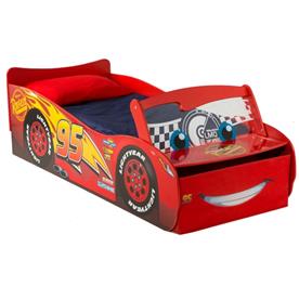 Disney Bilar Blixten McQueen Junior Barnsäng  m. Ljus (140cm)-5