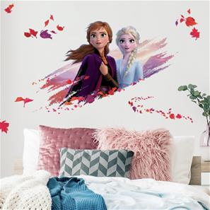 Disney Frost 2 Elsa och Anna Wallstickers