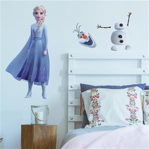 Disney Frost 2 Elsa och Olof Gigant Wallsticker