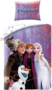Disney Frost 2 påslakanset – Elsa, Anna, Kristoffer & Olaf