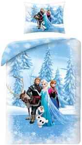 Disney Frost påslakanset – Elsa, Anna, Kristoffer, Olaf & Sven