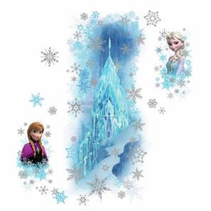 Disney Frost Slott Gigant Wallstickers med glitter-3