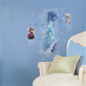 Disney Frost Slott Gigant Wallstickers med glitter-4