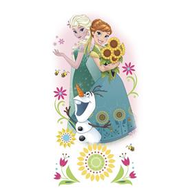 Disney Frozen Anna, Elsa och Olaf Wallstickers-3