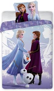 Disney Frozen Anna, Elsa och Oluf Påslakanset 140x200 cm