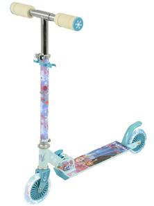 Disney Frozen Hopfällbar Sparkcykel med LED-ljushjul