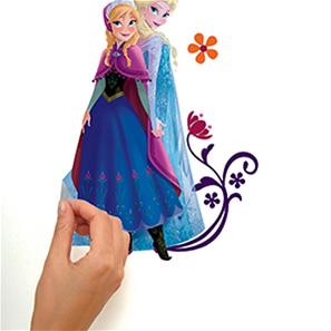 Disney Frozen Systrar för evigt Wallstickers-5