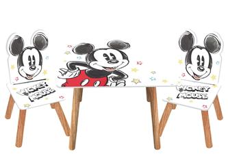 Disney Mickey Classic träbord med stolar