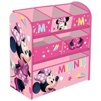 Disney Minnie Trä Hylla m/6 korgar