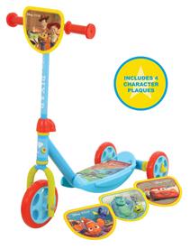 Disney Pixar 4-i-1 Deluxe trehjulig sparkcykel-3