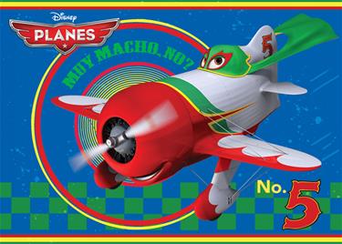 Disney Planes / Flygmaskiner Number 5 Matta 133x95