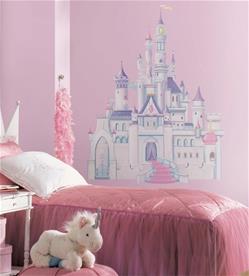 Disney Prinsess Slott Gigant Wallsticker-2