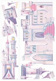 Disney Prinsess Slott Gigant Wallsticker-5