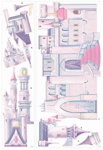 Disney Prinsess Slott Gigant Wallsticker-5