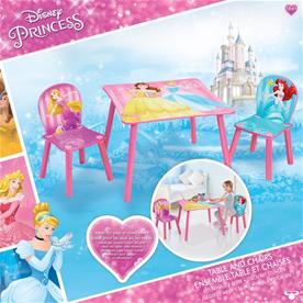 Disney Prinsessa bord med stolar-5