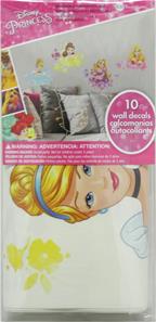  Disney Prinsessa med blommor Wallstickers-4