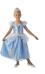 Disney Prinsessan Askungen Deluxe Klänning Utklädning (3-9 år) -2