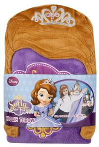 Disney Prinsessan Sofia Lyx Poncho med huva-2