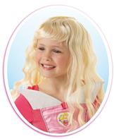 Disney Prinsessan Törnrosa peruk till barn, utklädning
