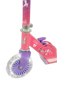 Disney Prinsessor Hopfällbar Sparkcykel med LED-ljushjul-4