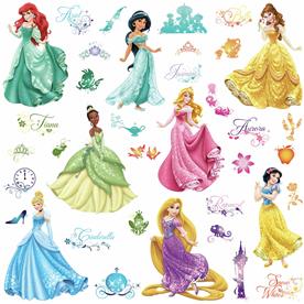 Disney Prinsessor Royal Wallstickers-5