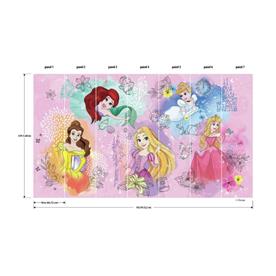 Disney Prinsessor Tapet 320 x 183 cm-4