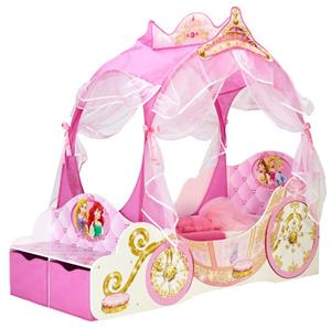 Disney Prinsessvagn Junior barnsäng (140cm)