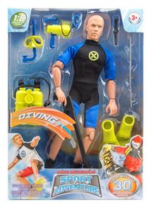 Diver Action Figur med tillbehör 30,5 cm-2