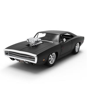 Dodge Charger R/T Radiostyrd Bil 1:16, 2.4G Svart-2