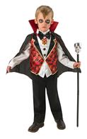 Dracula Mantel/dräkt Halloween utklädning till barn