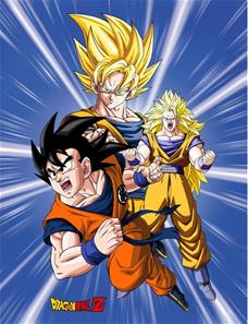 Dragon ball Z Fleecefilt - 130 x 170 cm