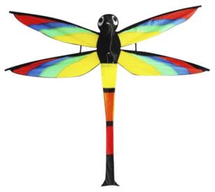 Dragonfly 3D drake till barn från 6 år, 110 x 144 cm