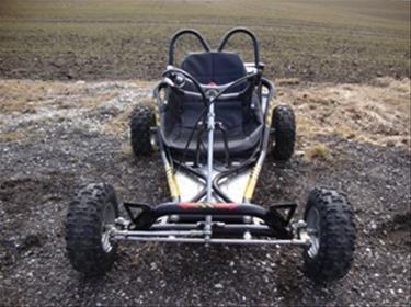 Drift GoKart 196cc svart, MegaLeg-2