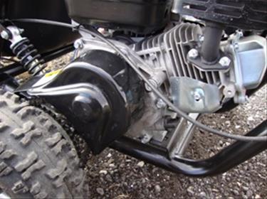 Drift GoKart 196cc svart, MegaLeg-7