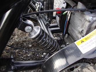 Drift GoKart 196cc svart, MegaLeg-8