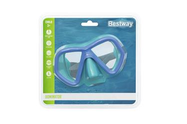 Dykmask för barn ''Dominator'' 3-6 år, Blå-6