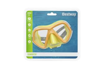 Dykmask för barn ''Dominator'' 3-6 år, Gul-2