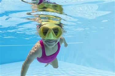 Dykmask för barn ''Dominator'' 3-6 år, Gul-6