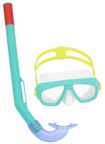 Dykset ''Aqua Cham'' (Mask + Snorkel) 3-6 år, Turkos