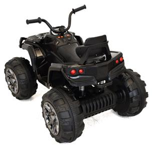 EL ATV Black för barn 12V med gummidäck-3