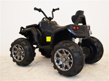 EL ATV Black för barn 12V med gummidäck-5